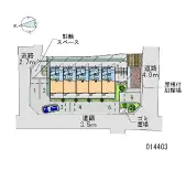 ★手数料０円★大阪市東住吉区住道矢田　月極駐車場（LP）